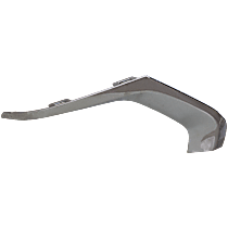 Front, Driver Side Fog Light Trim, Chrome