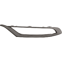 Front, Driver Side Fog Light Trim, For Models With 2 Piece Applique, Bronze