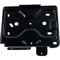 Battery Tray - Black, Steel, Direct Fit, Sold individually