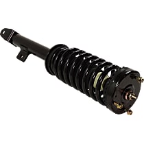 Front, Driver or Passenger Side Fully Loaded Strut, RWD, Rear Wheel Drive, With Performance Suspension, Without High Performance Suspension