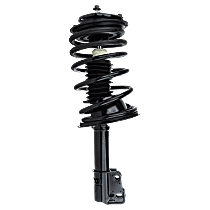 Front, Driver Side Fully Loaded Strut, FWD, Sedan, Front Wheel Drive, Without Electronic Suspension