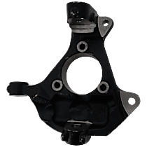 Front, Passenger Side Steering Knuckle, Without Backing Plate, Without Bearing