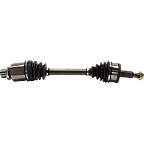 Front, Driver Side Axle Assembly, All Wheel Drive, New, AWD