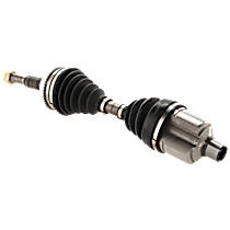 Front, Driver Side Axle Assembly, New, 3.3L 6Cyl Automatic, Transaxle
