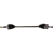 Front, Passenger Side Axle Assembly, For Models with Manual Transmission