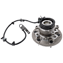 Wheel Hub, With Bearing, 6 x 5.5 in. Bolt Pattern, Rear Wheel Drive