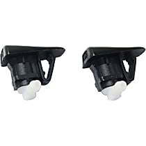 Driver and Passenger Side Windshield Washer Nozzles, For Models without Heated Washer Nozzles