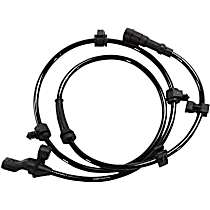 Rear, Driver or Passenger Side ABS Speed Sensor, 4 Cyl., 2.4L Engine