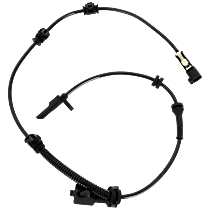 Front, Driver or Passenger Side ABS Speed Sensor, Spindle Mounted