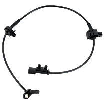 Rear, Driver or Passenger Side ABS Speed Sensor, Wheel Mounted, Base/Luxury Models