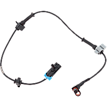 Front, Driver or Passenger Side ABS Speed Sensor, Spindle Mounted