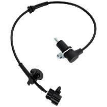 Rear, Driver Side ABS Speed Sensor, Wheel Mounted