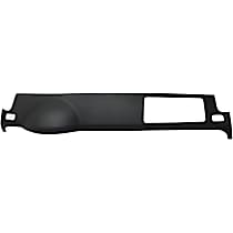 Dash Cover, Black, Without Speaker Holes, Molded; Overlay Over Factory Dash - 