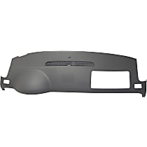 Dash Cover, Titanium, Dash Cover With Defroster Grille, With Speaker Holes