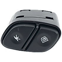 Dash Display Switch, Trip and Fuel, Left Side Of Steering Wheel, with Info Display Center