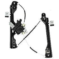 Front, Driver Side Window Regulator, Power