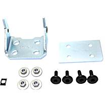 Front, Passenger Side, Lower Door Hinge, Mounts On Door