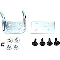 Front, Driver Side, Lower Door Hinge, Mounts On Door