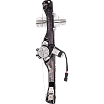 Rear, Passenger Side Window Regulator, Power, 6 Cyl., 3.6L Engine