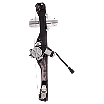 Rear, Passenger Side Window Regulator, Power, 6 Cyl., 3.6L Engine