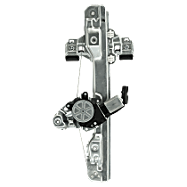 Rear, Driver Side Window Regulator, Power