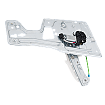 Rear, Driver Side Window Regulator, Power