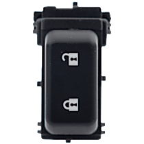 Front, Passenger Side Door Lock Switch, without Power Windows