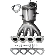 Front Catalytic Converter, Federal EPA Standard, 46-State Legal (Cannot ship to or be used in vehicles originally purchased in CA, CO, NY or ME), With Integrated Exhaust Manifold, 1.8L Engine