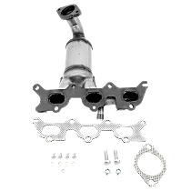 Front, Passenger Side (Firewall Side) Catalytic Converter, Federal EPA, 46-State Cannot ship to/installed in vehicles purchased in CA/CO/NY/ME, Firewall Side, 2.7L Engine