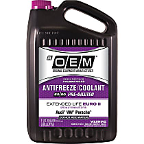 86-324POEMVW OEM Extended Life Euro II Series Coolant/Antifreeze 1 Gallon Sold individually