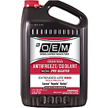 86-384ROEMT OEM Extended Life Red Series Coolant/Antifreeze 1 Gallon Sold individually