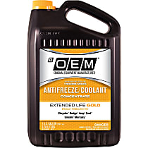 86-734GOEM OEM Extended Life Gold Series Coolant/Antifreeze 1 Gallon Sold individually