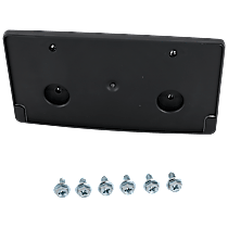 Front License Plate Bracket, For Models With Two Piece Ram Logo on Grille, With Type 3 Bumper