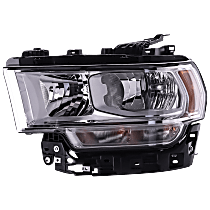Driver Side Headlight, with Bulb, Halogen, Clear Lens