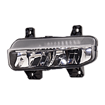 Front, Driver Side Fog Light, With bulb(s), LED