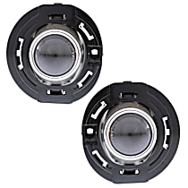 Front, Driver and Passenger Side Fog Light, With Bulb(s), Halogen