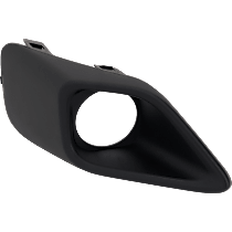 Front, Driver Side Fog Light Trim, Black, 4 Cyl., 2.4L Engine