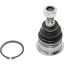 Front, Driver or Passenger Side, Upper Ball Joint, Rear Wheel Drive, Rack Steering Type, Power Steering, Optional