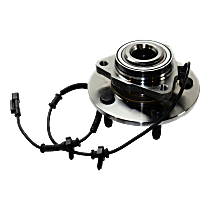Wheel Hub, With Bearing, 5 x 5.5 in. Bolt Pattern