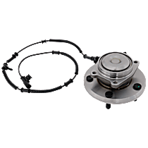 Wheel Hub, With Bearing, 5 x 4.5 in. Bolt Pattern
