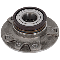 Rear, Driver or Passenger Side Wheel Hub, 5 Lugs, With Bearing