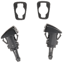 Driver and Passenger Side Windshield Washer Nozzles