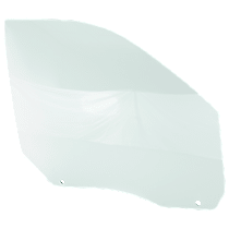 Front, Passenger Side Door Glass, Crew Cab Pickup, Green Tint, DD11591GTN