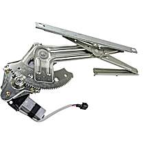 Window Regulator For 2003-2009 Dodge Ram 2500 Truck with Motor Rear Right