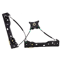 Rear, Passenger Side Power Window Regulator, Without Motor