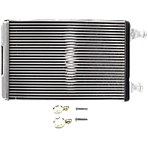 Heater Core, with Inlet and Outlet Pipes