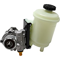 Power Steering Pump - Without Pulley, With Reservoir