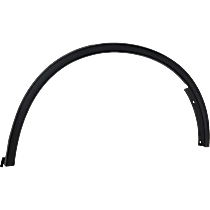 Rear, Driver Side Fender Trim, Textured Black, CAPA Certified
