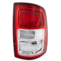 Passenger Side Halogen With bulb(s), For Models With Red Bezel Tail Light, OE Replacement