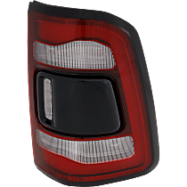Passenger Side LED Tail Light, With bulb(s), For Models Without Blind Spot Detection, OE Replacement